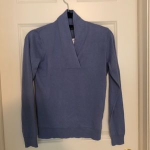 NWT women’s brooks brothers blue sweater xs